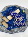 Girl's Dream Fashion New Winter Collection 2023 Dresses for Women's 3Pcs Suit Fancy Dress for girls Party Collection 5Pcs Dress Pearls Dori Work Crinkle Chiffon Shirt Heavy Embroidery Plain handmade work duapta Fancy Pealrs Work clutch And Fancy Gift Free. 