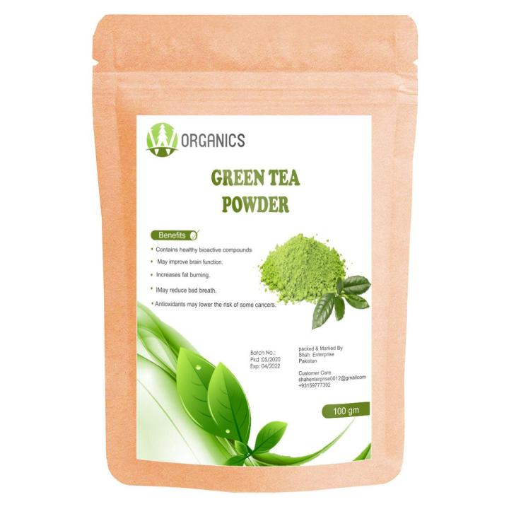 Organic Green Tea Powder 200 gm