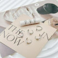 Punk Nose Ring Stainless Steel T Shaped Lip Ring Heart Star Clip on Non Body Piercing Hoop Women Men. 