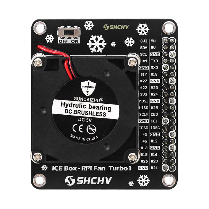 Raspberry%20Pi%20Turbo%20Fan%20GPIO%20Expansion%20Board%20ICE%20Cooling%20with%20Ambient%20LED%20Light%20CE%20Board%20for%20Raspberry%20Pi%204B/3B+/3B/3A+%20-%20Image%203