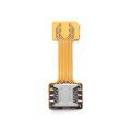 Card Extender Hybrid Dual SIM Card Adapter Sim Extension Cable Slot Durable For Mobile Phone Android Accessories. 