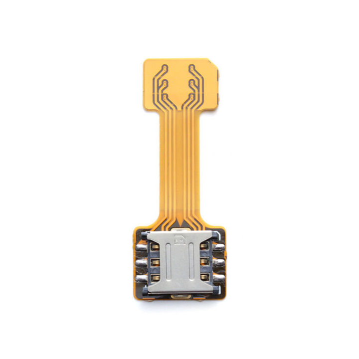 Card Extender Hybrid Dual SIM Card Adapter Sim Extension Cable Slot Durable For Mobile Phone Android Accessories