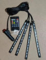Car Interior Atmosphere Remote Control Light Decor Lamp. 