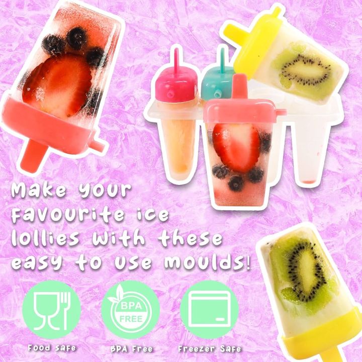 6%20Ice%20Lolly%20Moulds%20with%20Sticks%20and%20Drip%20Guards%20-%20DIY%20Popsicle%20Maker%20for%20Kids%20-%20Perfect%20for%20Frozen%20Yogurt,%20Juice,%20Smoothies,%20and%20Milkshakes%20-%20Ideal%20Summer%20Activity%20for%20Healthy,%20Refreshing%20Fruit%20Treats%20-%20Image%204