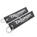 Motorcycle Styling Exquisite Embroidery keyring for TRIUMPH Bonneville Tiger Scrambler Street Triple Keychain accessorie Fashion Motorcycle Styling Exquisite Embroidery keyring for TRIUMPH motorbike biker Street Triple Keychain. 