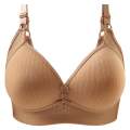 Women Plus Size  Adjustable Straps Wire Free Cotton Soft Foam Padded Bras Back Closure Big Size bra for women and girls Cup Size B C D Size 36 To 50 (we can send any color). 