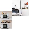 Wall Mount Floating Kitchen Accessories Storage Shelf Rack Organiser. 