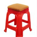 Round stool cover winter chair plastic stool cushion fart cushion soft seat cushion round bench cover non-slip thickened square. 