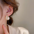 1Pair New Earrings Pearls Water Drop Earrings Fashionable Temperament Earring Layor. 