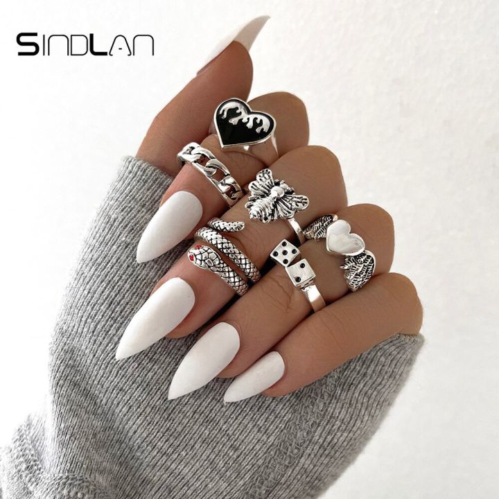 Sindlan%20Gothic%20Silver%20Color%20Grimace%20Finger%20Rings%20Set%20for%20Women%20Punk%20Stranger%20Things%20Grunge%20Butterfly%20Female%20Emo%20Jewelry%20Anillos%20-%20Image%204