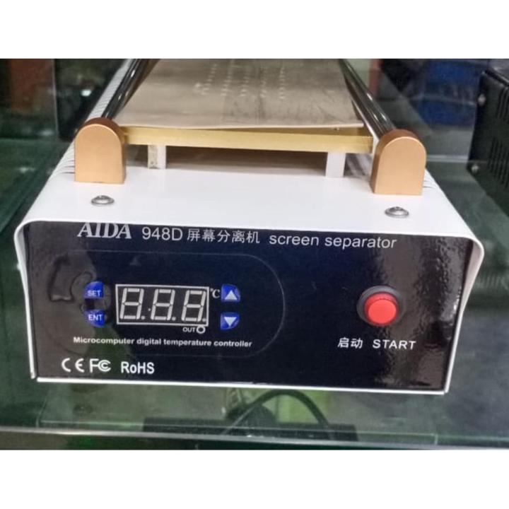 Imported Quality Digital LCD Screen Remover Separator Machine Built In Vacuum Pump for 7 Inch Mobile Phone Glass Separating Machine Suction 300Watt
