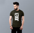 Joker Printed Half Sleeves Relaxed Fit T Shirt. 