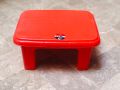 Stool Plastic - Bath Stool - Multi Purpose Plastic Stool Chowki - Sitting Stool - Baby Stool Table Length 13” Width 10” Height 8” Random Colors. 