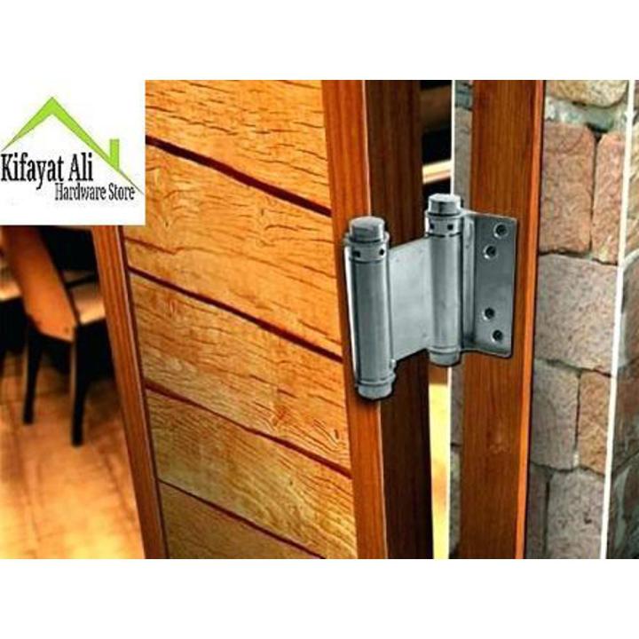 Double Action Hinges For Swing Doors in 4 Inch (Two Pieces)