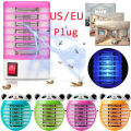 Night Light Mosquito Lamp LED Sensor Mosquito Repellent Electronic Trap Mini. 