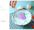 Silicon Spatula and Brush Set for Non Stick Cooking Oiling and Baking - Multicolor. 