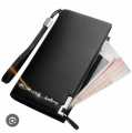 Baellerry Long Wallet For Women Slim Money Mobile Men Leather Wallet Card Holders. 