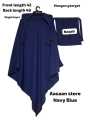 Khimar Hijab with Niqab Patti | Length of 48 inch. 