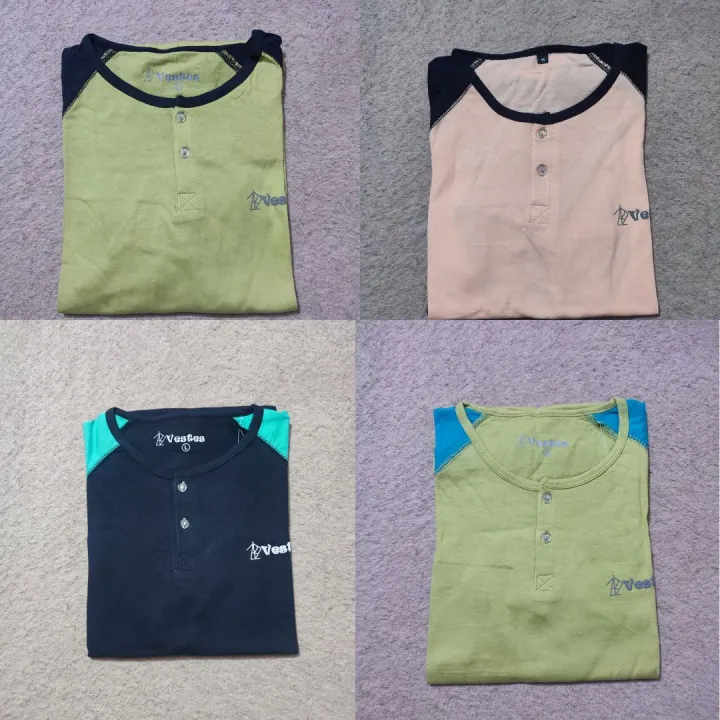 %5BPack%20of%204%5D%20Raglan%202%20colors%20button%20Full%20sleeves%20T%20shirts%20for%20men%20and%20women%20Random%20Colors%20-%20Image%207