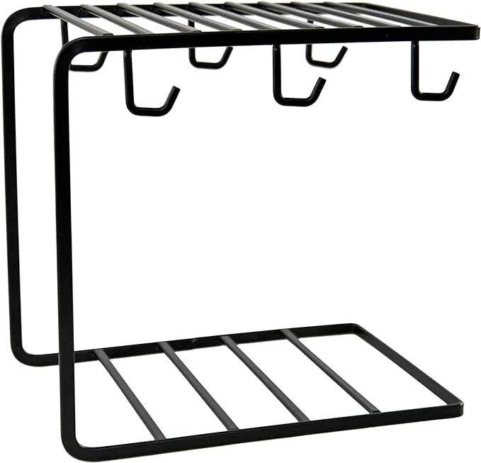 Metal%20Mug%20Tree%20Holder%20Stand%20for%20Counter-Rustic%20Coffee%20Cup%20Holder%20for%20Counter-6%20Mug%20Rack%20Organizer%20for%20Kitchen%20Cabinet-Mug%20and%20Plate%20Holder-Black%20-%20Image%205