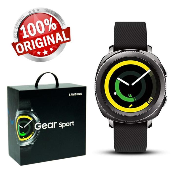 Original Gear Sports Smart Watch 43Mm - Sealed Box - Black