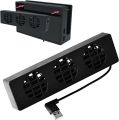 DOBE N- Switch OLED External Dock Set Cooling Fan Cooling Stand Cooler with 3 Fans Cooling Fan for Nintendo Switch NS Original Stand Game Console Dock Cooler. 