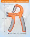 Adjustable Hand Grip Power Exerciser Forearm Wrist Strengthener Gripper. 