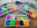 DIY 350 Colorful Rubber Loom Bands Refill Kit with Accessories. 