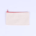 Multipurpose Cosmetic Bag Makeup Pouches with Zipper Cotton Canvas Bag Pencil Pouch Travel Toiletry Bag DIY Design. 