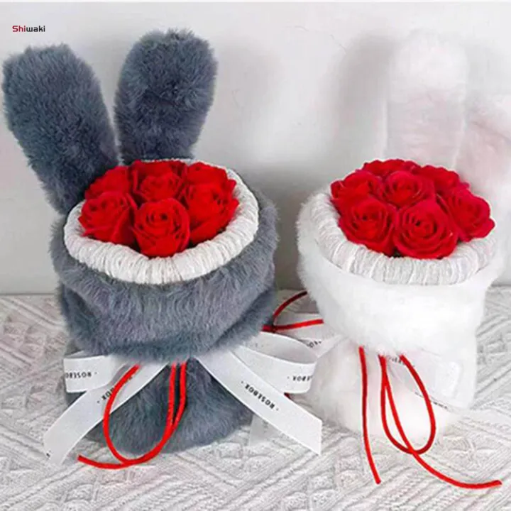 Artificial%20Flower%20Bouquet,%20Soap%20Rose%20Flower%20Rose,%20Bath%20Soap%20Scented%20Flower%20for%20Wedding,%20Day,%20Anniversary%20Decoration%20Gift%20-%20Image%203