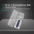 Small Screwdriver Combination Set Multi-Function 16 In 1 Screwdriver Set Repair Tool Kit Precision Screw Driver Square Box Combination Screwdriver Set Professional Kit Adjustable Telescopic Screwdriver Multifunctional Flathead Torx Handle Ratchet Pry Bars. 