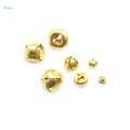 150Pcs 6/10/15mm Golden Bell for Jewelry Making Charms Wedding Craft. 