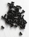 Pack of 12 - Computer PC Case Fan Mount Screws – Black. 