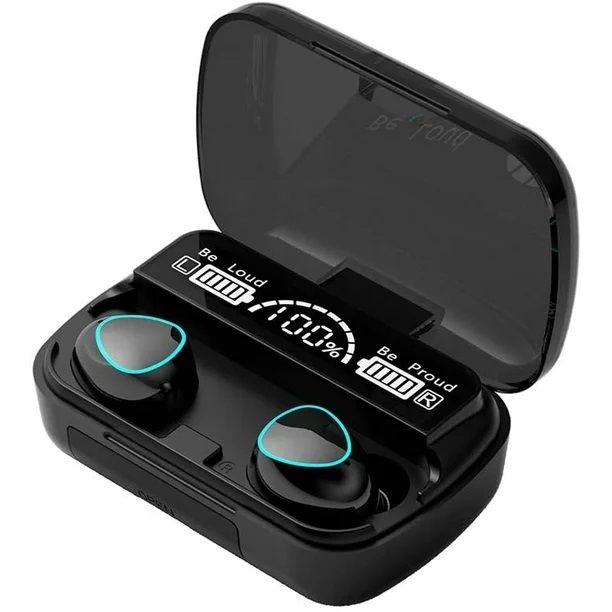 M10 TWS Wireless Bluetooth Earbuds -Long Battery Charging Box Wireless Stereo Headphones