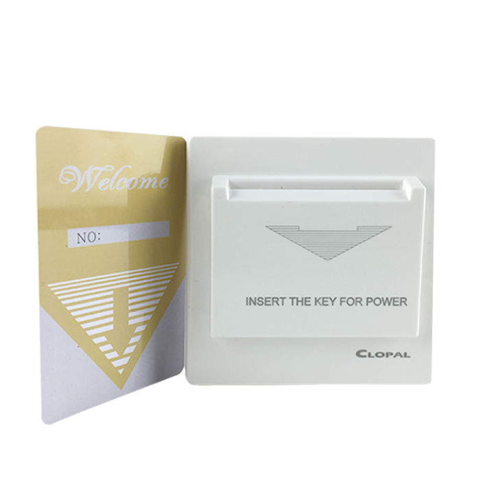 Hotel Key Card Power Switch – RFID Hotel Energy Saving Switch Hotel House Guest Room Wall & Offices