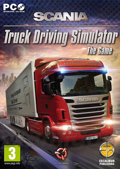 Scania Truck Driving Simulator (PC GAME) -DVD-