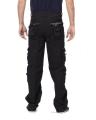 Black - Cotton - Chino Trouser for Men. 