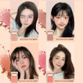 HERES B2UTY Misty Whisper Vigorous Blush Girly Temperamental Nude Makeup Powder Brightening Highlight Skin Color Monochrome Rouge. 