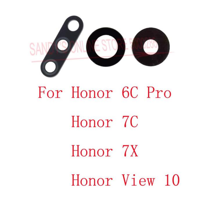 2 PCS Rear Back Camera Glass Lens For Huawei Honor 6C Pro / 7C / 7X / Honor View 10 Main Camera Lens Glass Cover Repair Part-For Honor 6C Pro