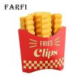 Airtight Crisp Clips Snack Bag Sealers Keep Food with 12 Pcs/box Sealing Clips Fridge Magnet Bag Clips for French Fries More Food Storage Sealing Clips. 