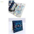 3D Fathers Day Card Funny Handmade Father's Day Gift for Dad Grandpa Husband. 
