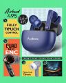 Audionic Airbud 495 Wireless Earbuds | 40Hr Long Battery Budget Earbuds | Quad MIC Noise Cancelling Earbuds For Calling | Gaming Mode 50ms Low Latency | BT 5.3 USB-C TWS. 
