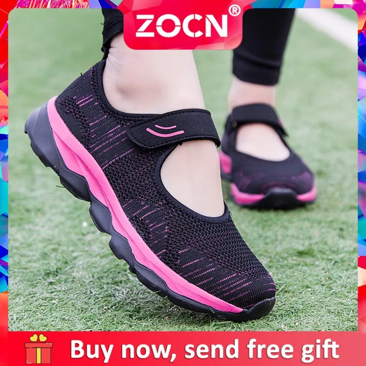 Women's%20Fashion%20Korean%20Sneakers%20Lightweight%20Outdoor%20Sports%20for%20Women%20Elderly%20Comfortable%20Walking%20Flat%20bottom%20Non-slip%20Rubber%20Daily%20Casual%20Shoes%20-%20Image%202
