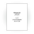 Layflat Notebook 6.75x8.75 in - 3x1 Maths Urdu English Lines - Color Splash - PAPERWORK. 