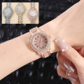 1pcs Casual All-star Quartz Watch Fashion Temperament Women Full Crystal Light Luxury Watch Women. 