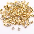 Gold Sew On Rhinestones Trim Claw Rhinestones Shiny Crystal Stones Beads Sew On Rhinestone for Clothes. 