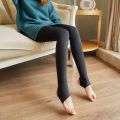 Thermal Stockings Woman Fleece Tights Polar Lining Stockings Warm Winter Tights Insulated Women's Pantyhose Transparent Leggings. 