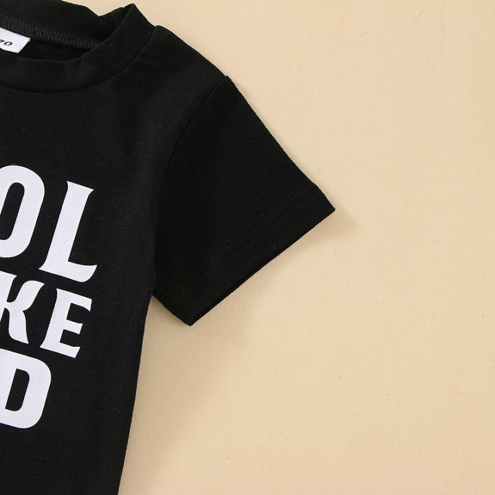 Baby%20Boys%20Summer%20Clothes%20Letter%20Print%20Short%20Sleeve%20T-shirt%20Tops%20with%20Stretch%20Casual%20Drawstring%20Pants%20Set%20-%20Image%2010