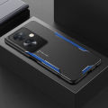 For OPPO Reno 11F Case Alunum Metal Matte Cover Soft Silicone Frame Camera Protection Cover for OPPO Reno11 F Back Cover Phone Cases. 