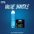 Durex Pack of 2 Durex Performa Condoms and Tingle Lubricant 50ml. 